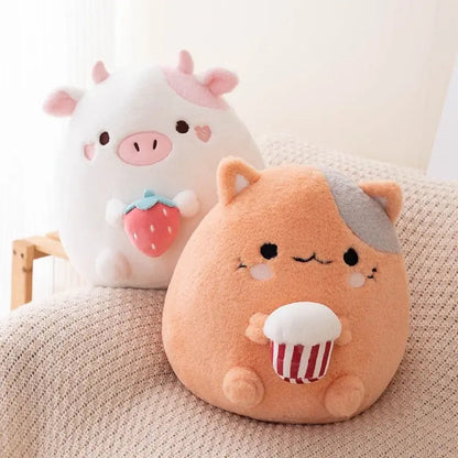 Adorable Fluffy Plush Pillow Puppy's Aesthetics