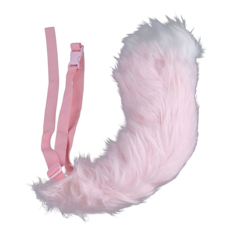 Adorable Fluffy Plush Tail Puppy's Aesthetics