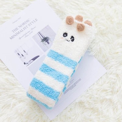 Adorable Plush Animal Knee Socks Puppy's Aesthetics