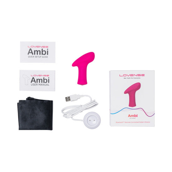 Lovense Pink Ambi Bullet Vibrator