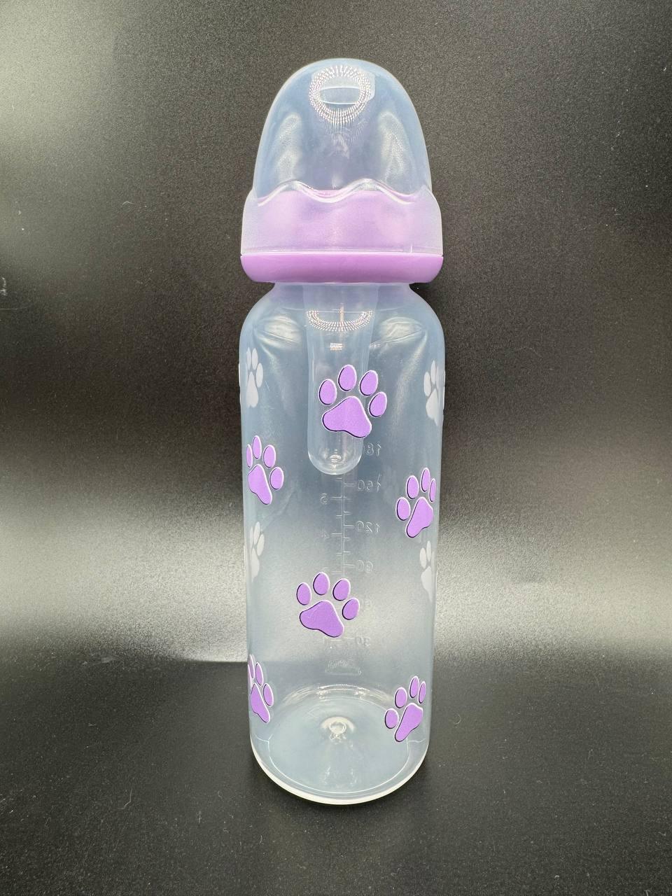 Paw Print Adult Bottle - 8 oz - Puppy's Aesthetics
