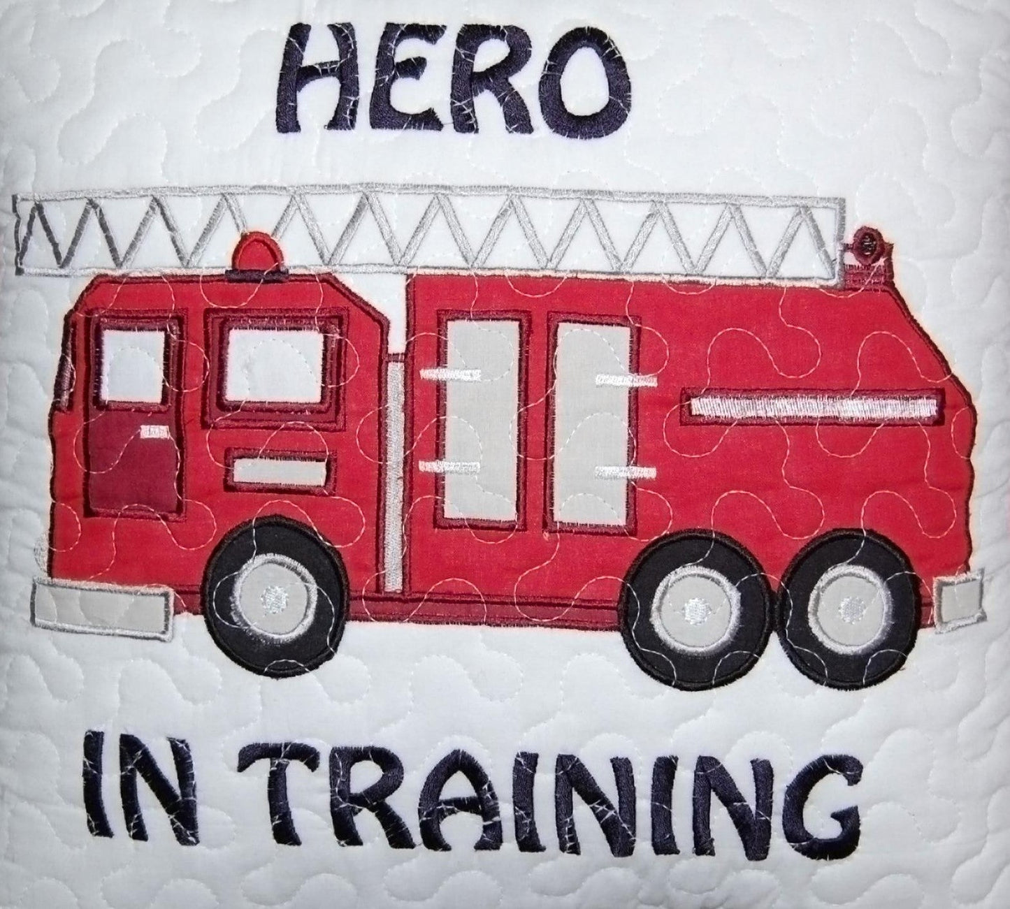 Fire Hero Square Decor Throw Pillow