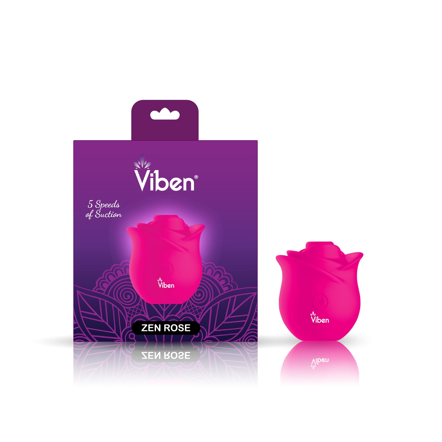 USA Only - Zen Rose Suction Massager