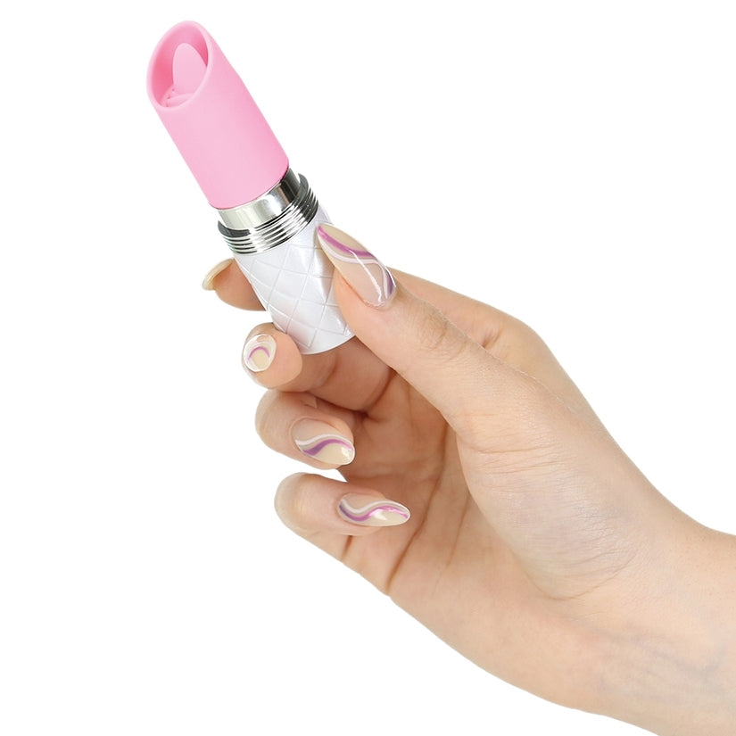 Pillow Talk Lusty Flickering Massager-Pink