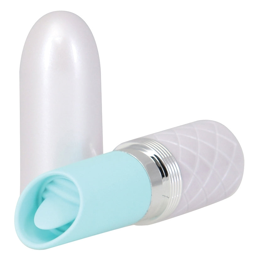 Pillow Talk Lusty Flickering Massager-Teal