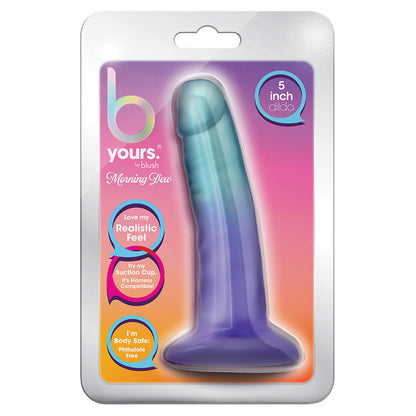 B Yours Morning Dew Dildo-Sapphire 5