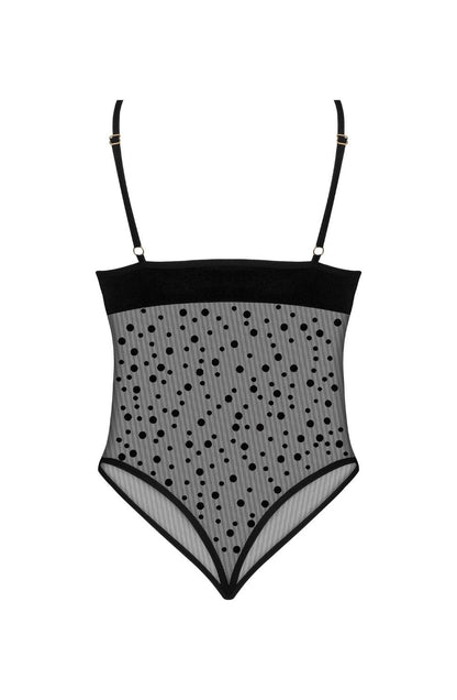 Loreen Sensual Dress with Sheer Mesh and Cut-Outs
