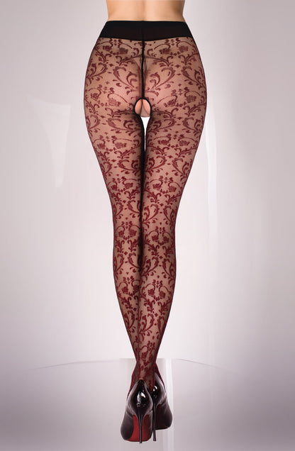 Crotchless Tights (Black)