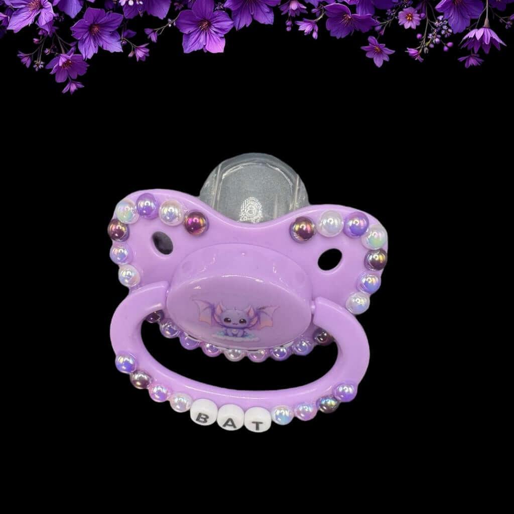Baby Bat Adult Beaded Pacifier - Puppy's Aesthetics