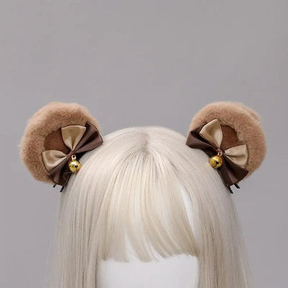 Beautiful Plush Kawaii Bear Ears Puppy's Aesthetics