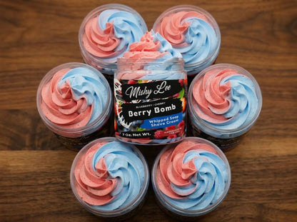 Berry Bomb Whipped Soap and Shave Cream