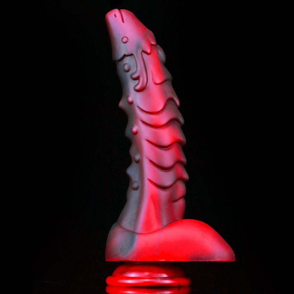 Big Dragon Dildo with Suction Cup Puppy's Aesthetics