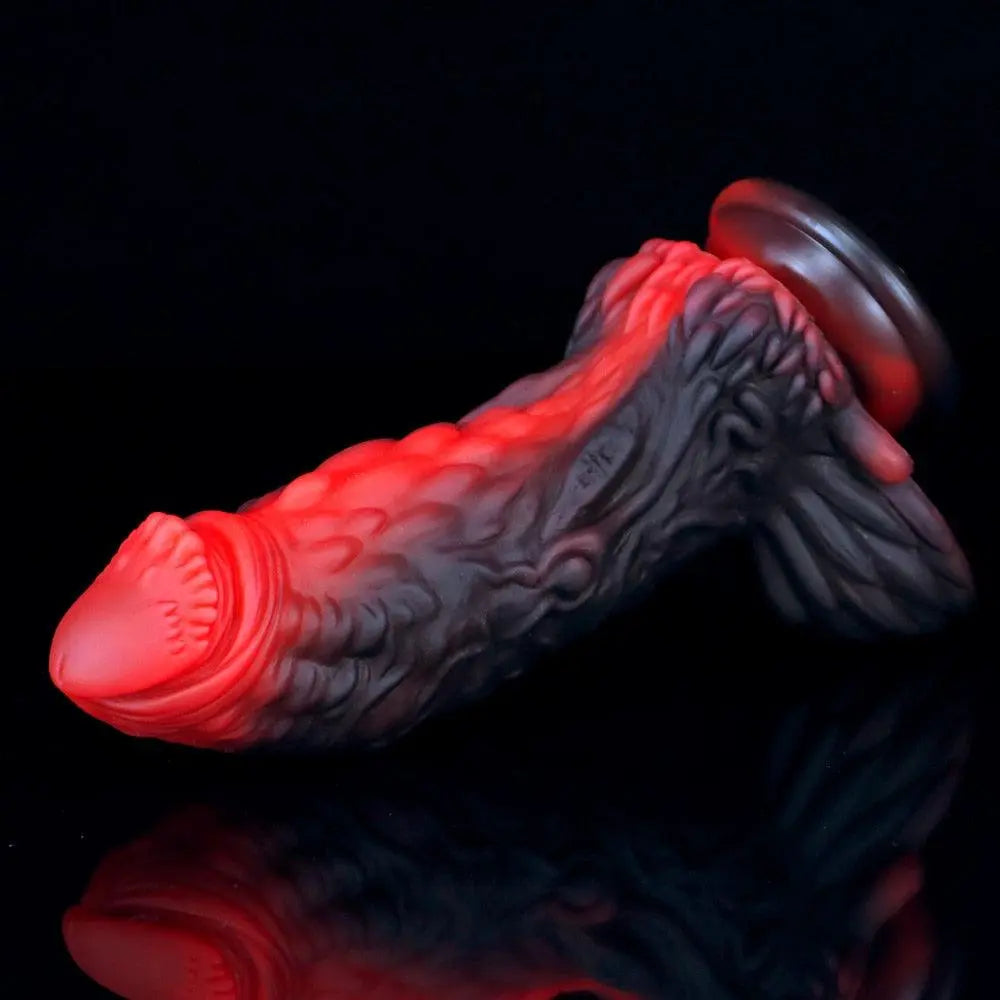 Big Dragon Dildo with Suction Cup Puppy's Aesthetics