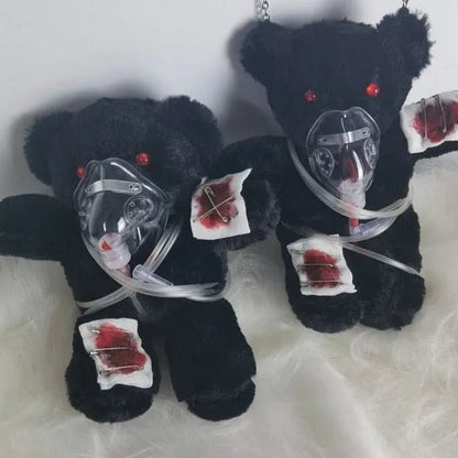 Bloody Gothic Bear Shoulder Bag Puppy's Aesthetics