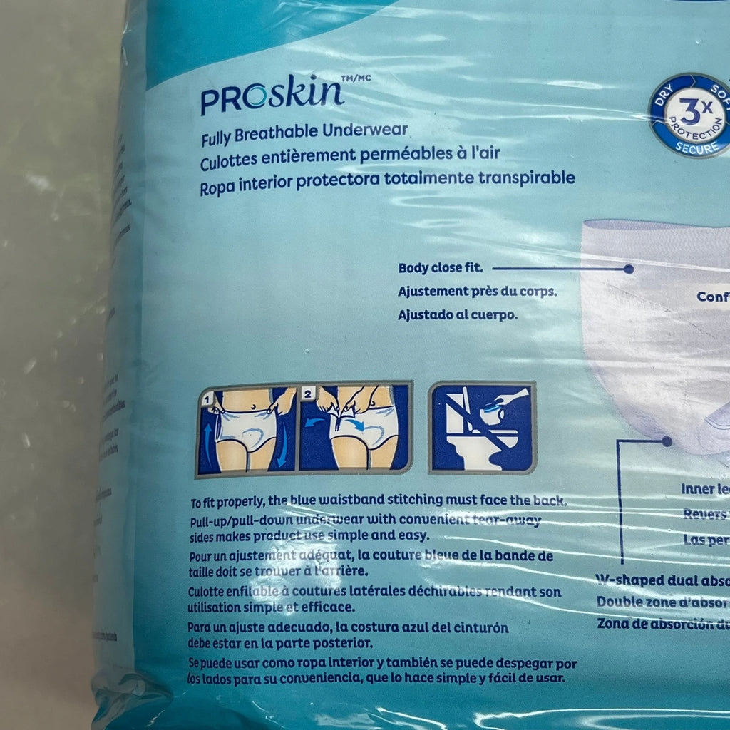 TENA (2 PACK LG) Proskin Adult Diapers - Puppy's Aesthetics