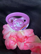 Hand Painted Adult Pacifier - Ghost Forever Baby - Puppy's Aesthetics