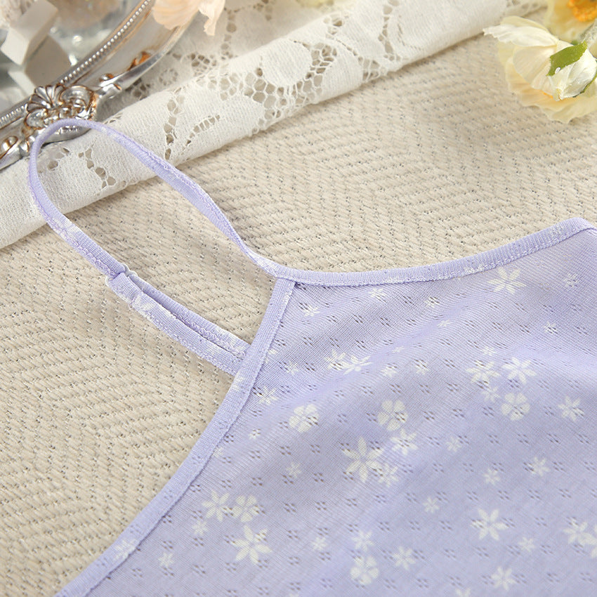 Lilac Floral Pajama Set