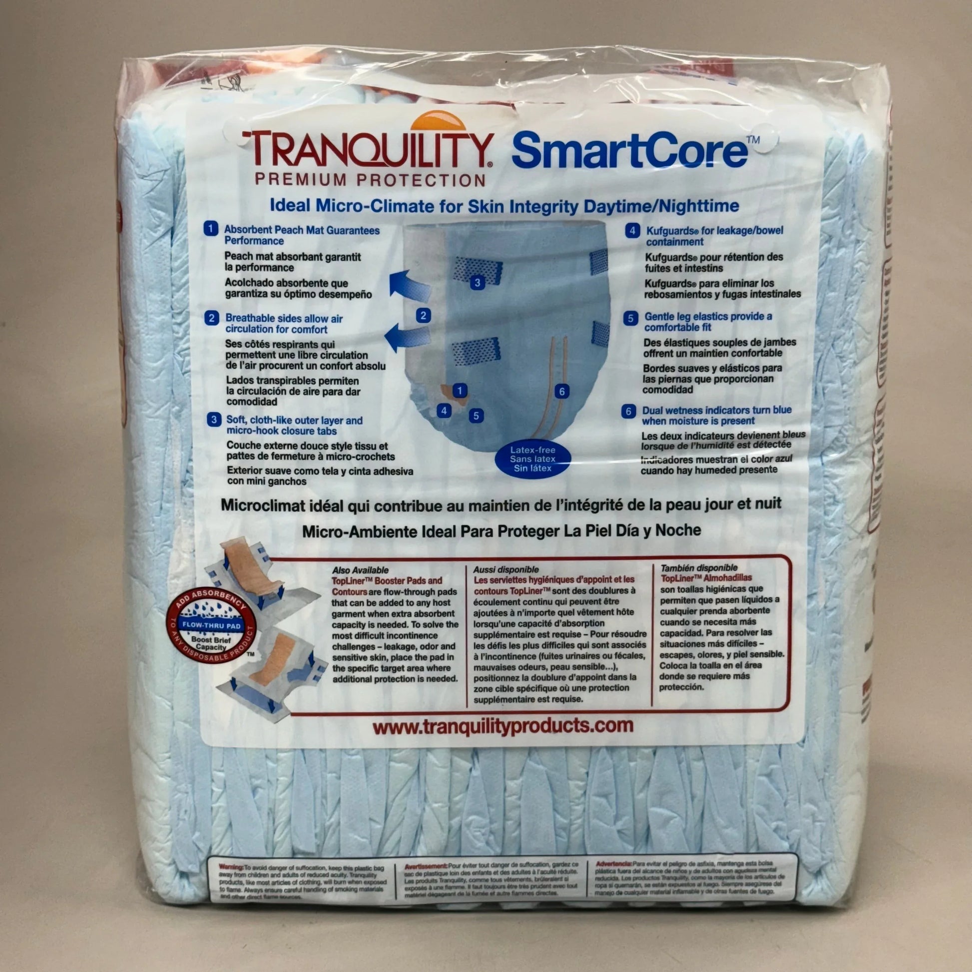 (4 PK) 12 Tranquility Premium Adult Diapers - Puppy's Aesthetics