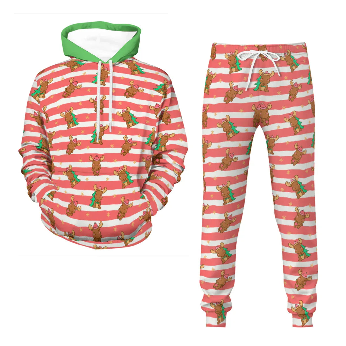 Merry Moose Hoodie Play Set - Puppy's Aesthetics