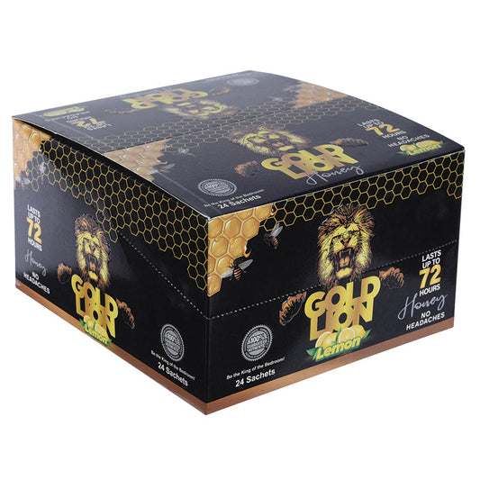 USA Only - Gold Lion Lemon Honey Display of 24