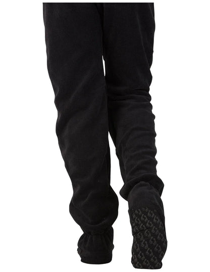 Jet Black Adult Hoodie Chenille Onesie - Puppy's Aesthetics