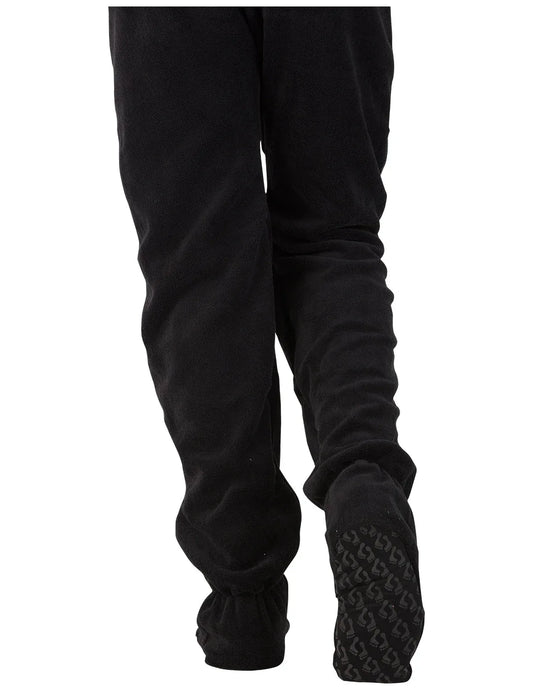 Jet Black Adult Hoodie Chenille Onesie - Puppy's Aesthetics