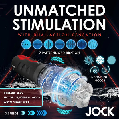 Spinning and Vibrating Masturbator - Puppy's Aesthetics