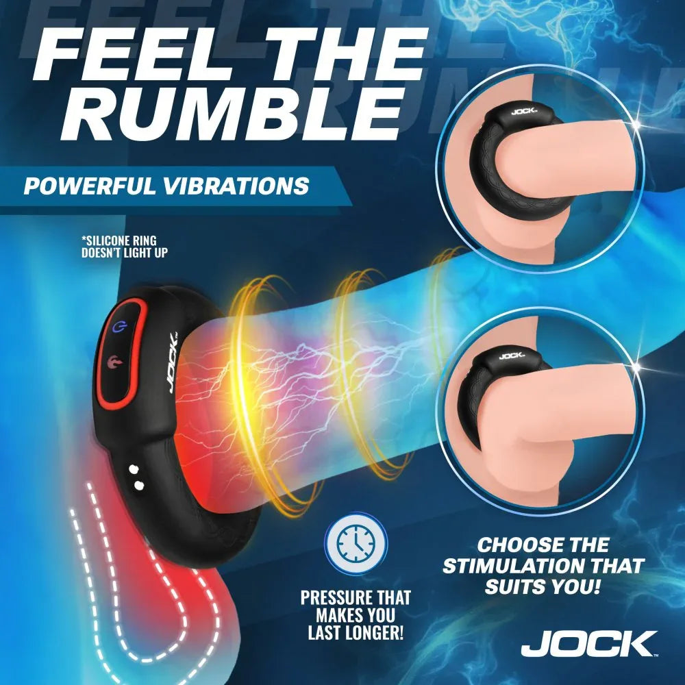 Rumbler Vibrating & Warming C-Ring - Puppy's Aesthetics