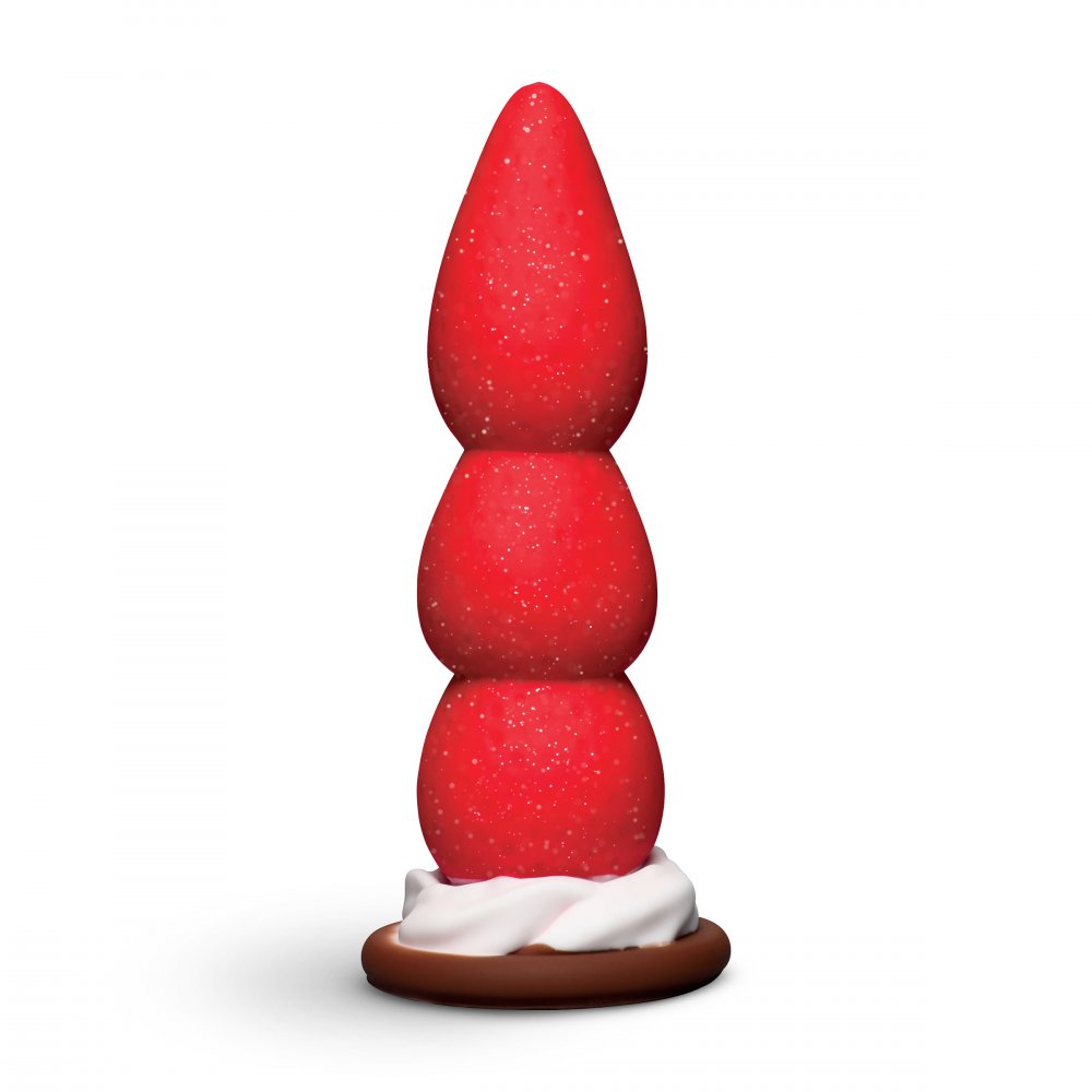 Strawberry Sweet Cream Silicone Dildo