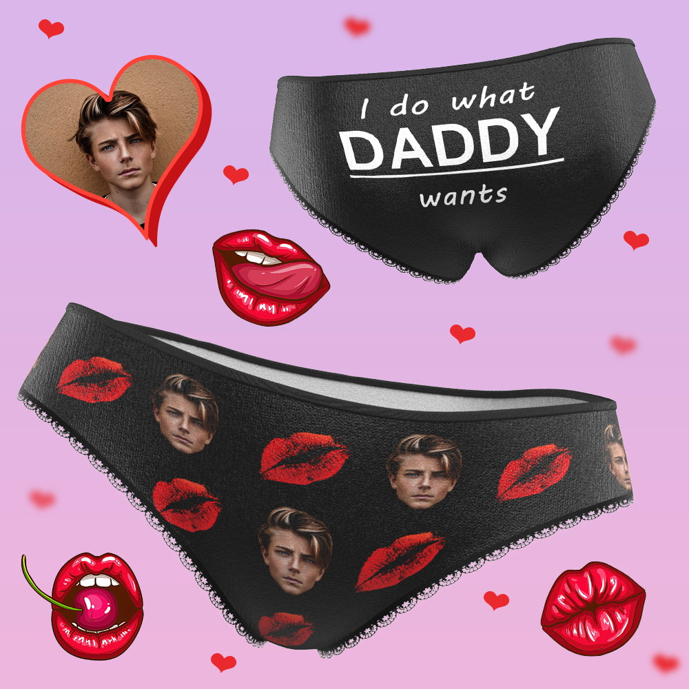 Personalized Face Do What Panties - Puppy's Aesthetics