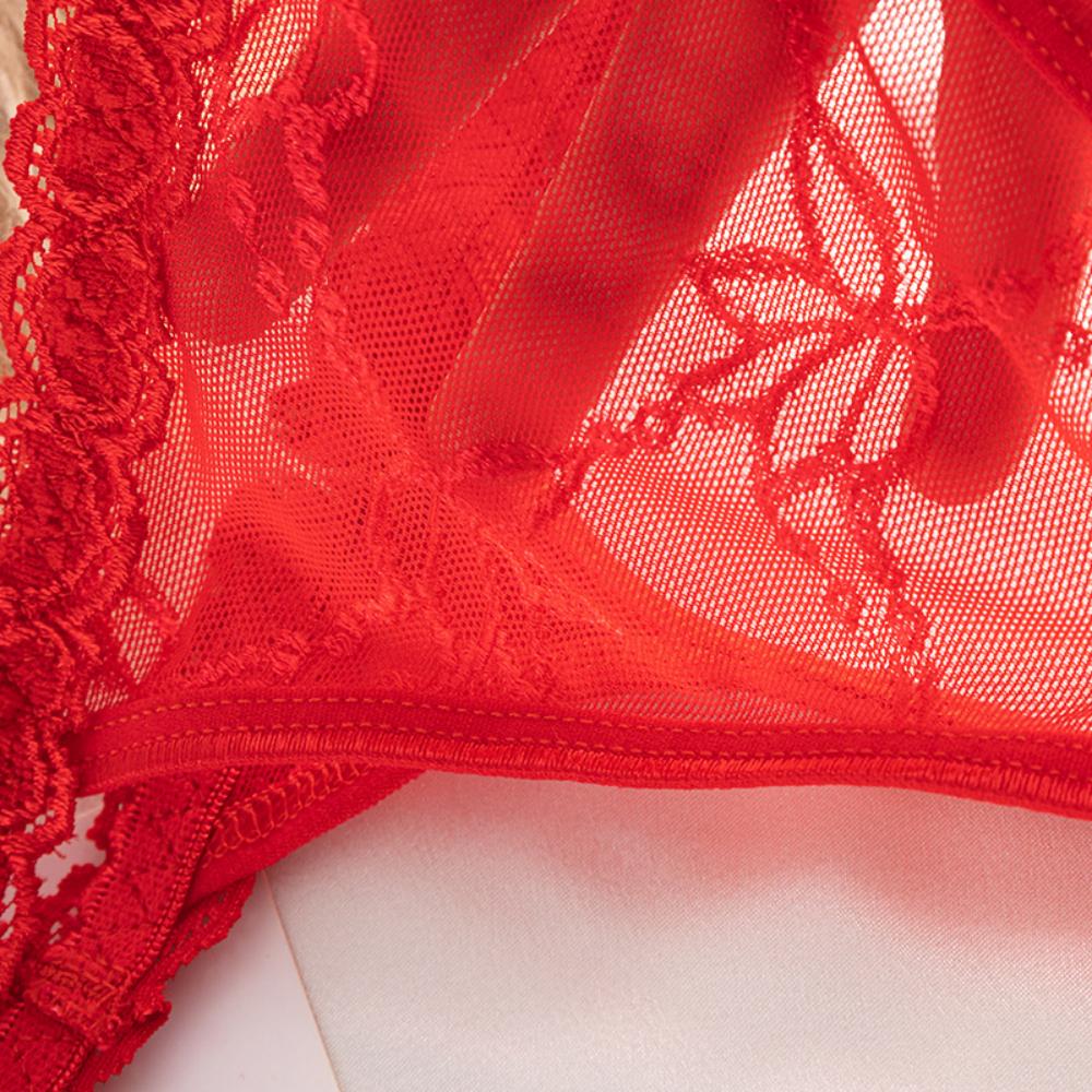 Custom Sparkle &amp; Lace Crystal Letter Thong