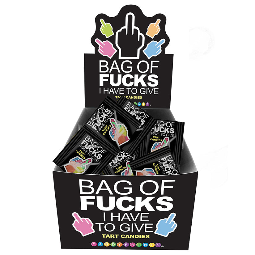 USA Only - Bag of Fucks I Have To Give Display of 100