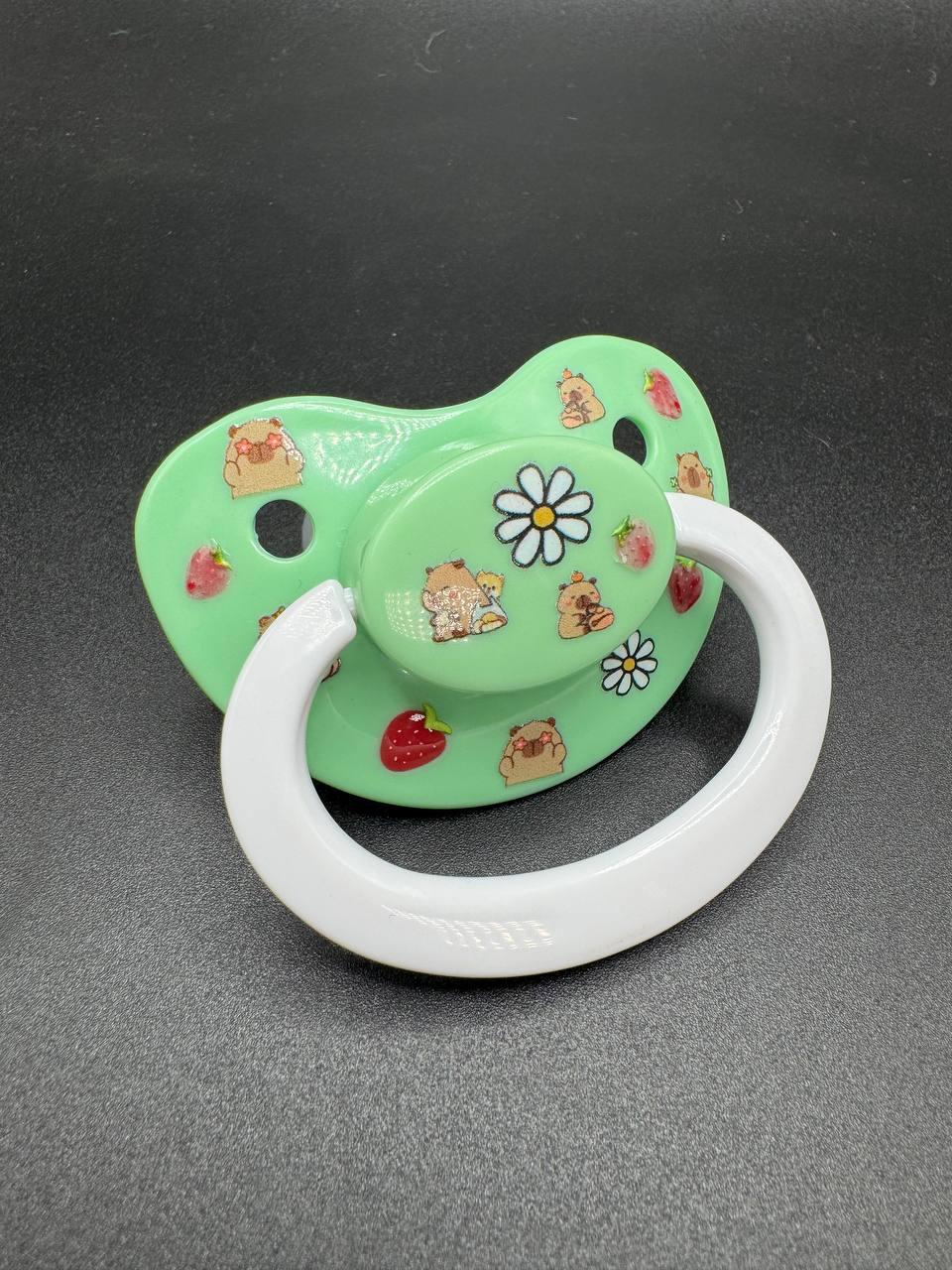 Deco Adult Pacifier - Capybara - Puppy's Aesthetics