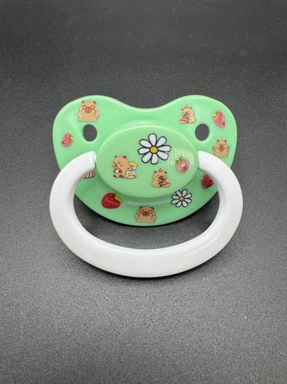 Deco Adult Pacifier - Capybara - Puppy's Aesthetics