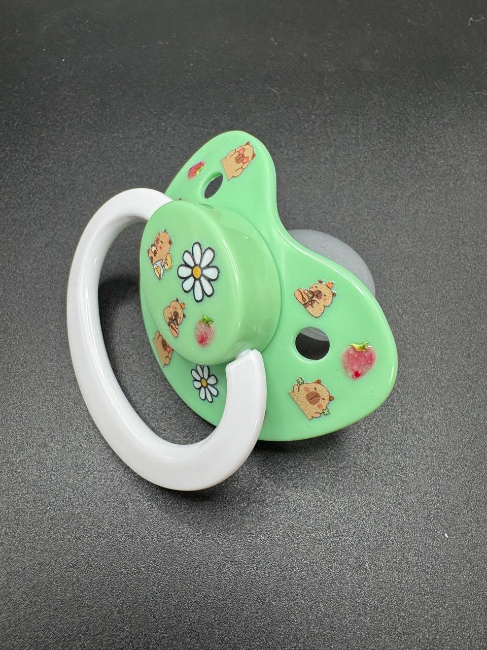 Deco Adult Pacifier - Capybara - Puppy's Aesthetics