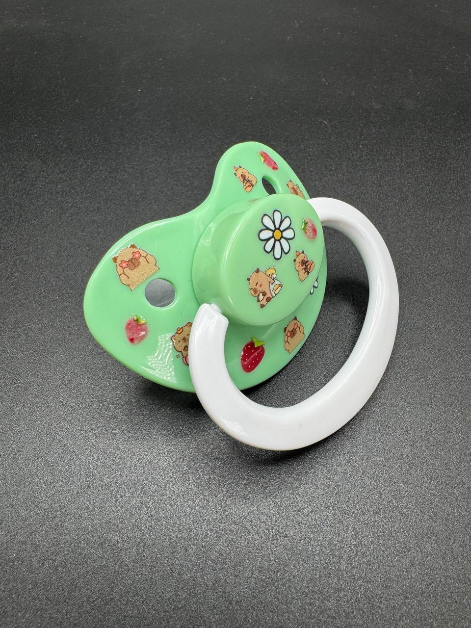 Deco Adult Pacifier - Capybara - Puppy's Aesthetics