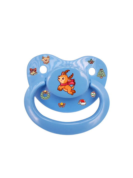 Deco Adult Pacifier - Glow In The Dark Christmas Pacifier - Puppy's Aesthetics