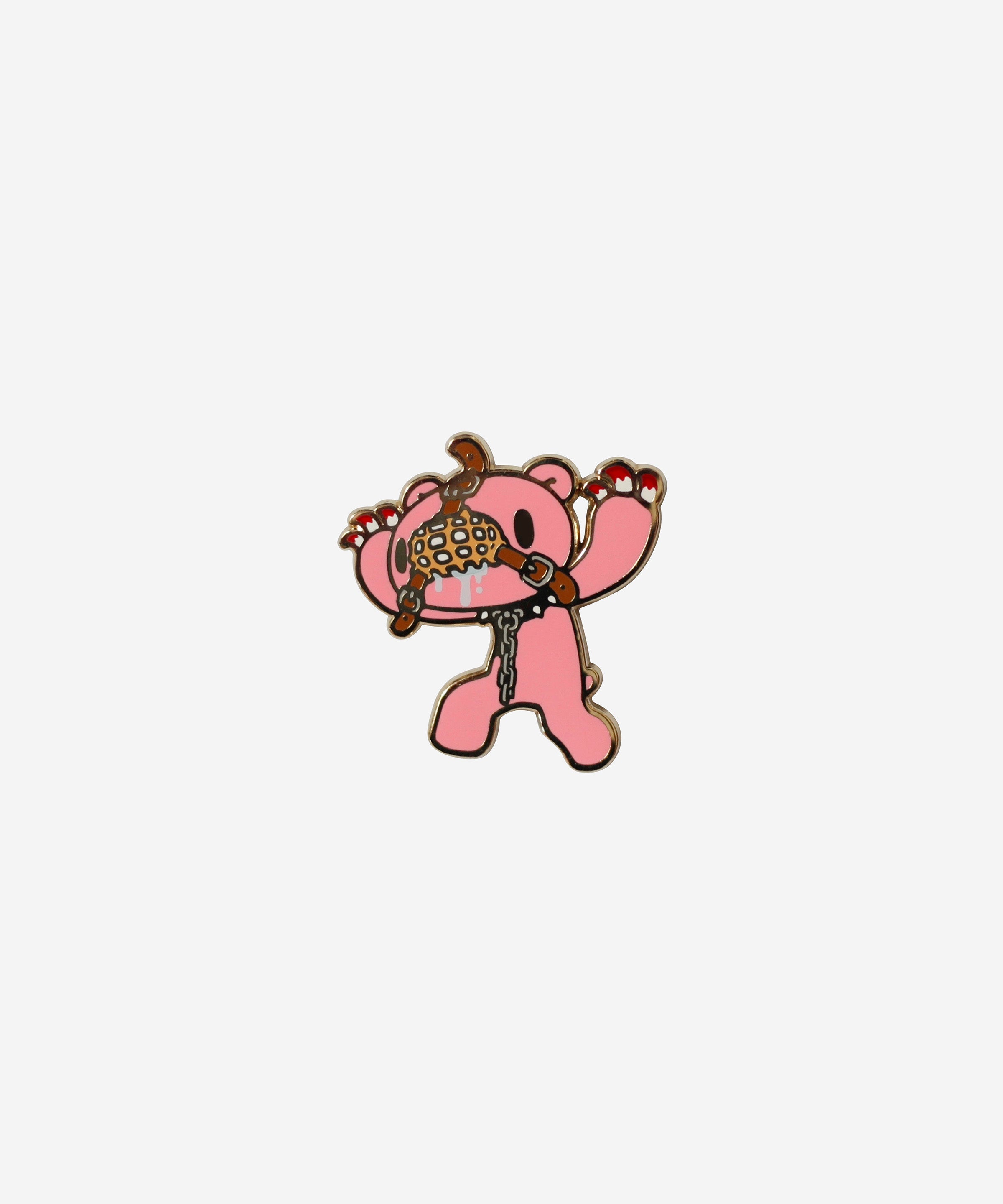 Gloomy Bear Pink Muzzle Hard Enamel Pin