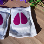 White Cow Knee Pads
