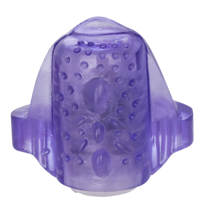 Foil Pack Vibrating Tongue Massager - Purple