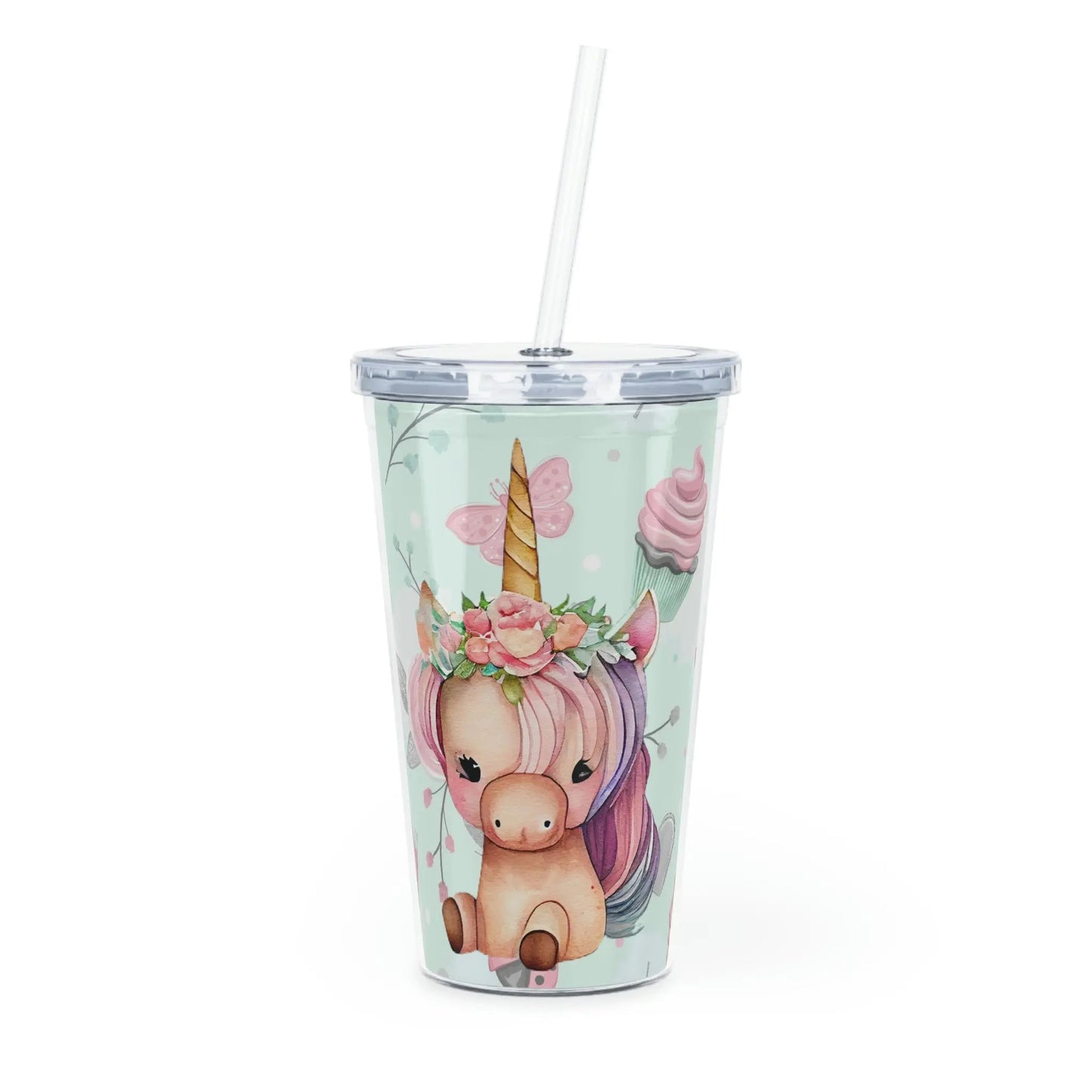 Cute Baby Unicorn Tumbler Puppy's Aesthetics