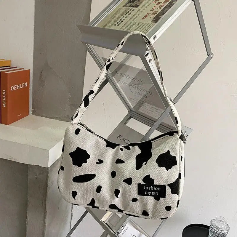 Cute Cow Zebra Bag Puppy's Aesthetics