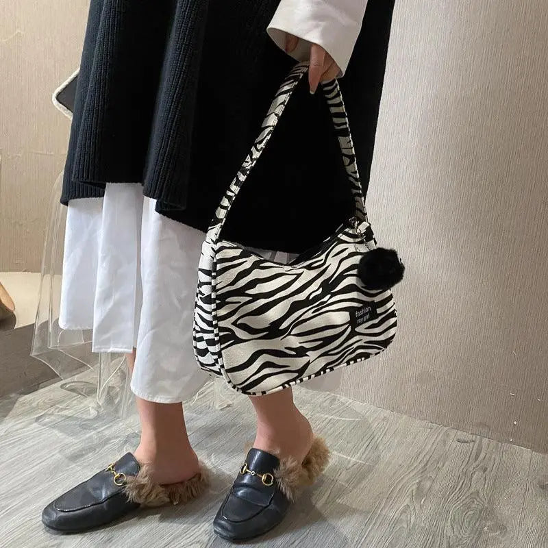 Cute Cow Zebra Bag Puppy's Aesthetics