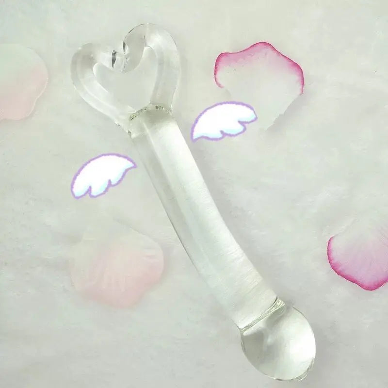 Cute Crystal Glass Dildo Puppy's Aesthetics