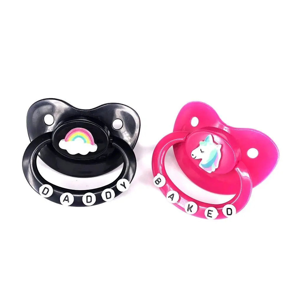 Cute 'Daddy' Adult Pacifier (Colors) Puppy's Aesthetics