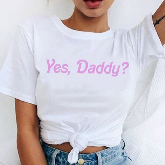 Cute Daddy Graphic Tee (Colors) Puppy's Aesthetics