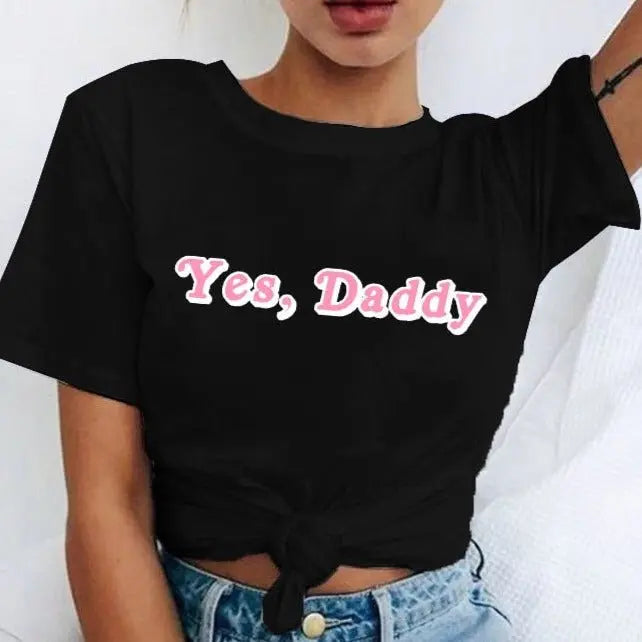Cute Daddy Graphic Tee (Colors) Puppy's Aesthetics