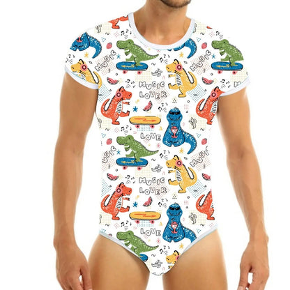 Cute Dinosaur Adult Onesie Puppy's Aesthetics