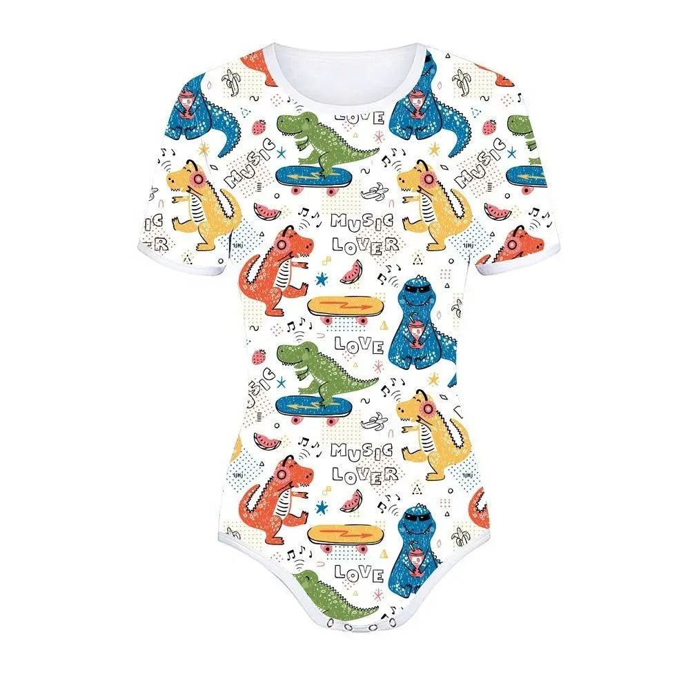 Cute Dinosaur Adult Onesie Puppy's Aesthetics