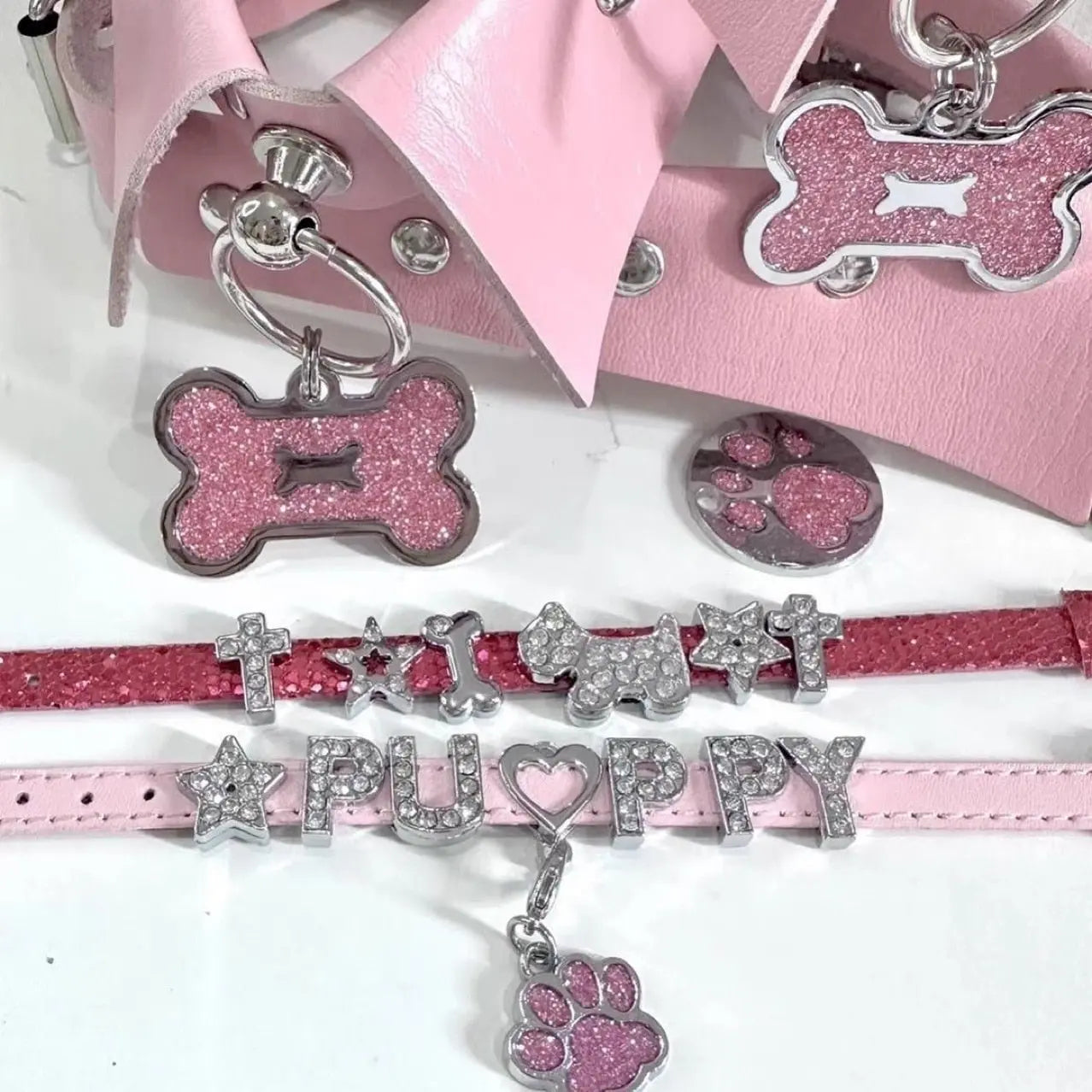 Cute Handmade Puppy Collar Puppy's Aesthetics